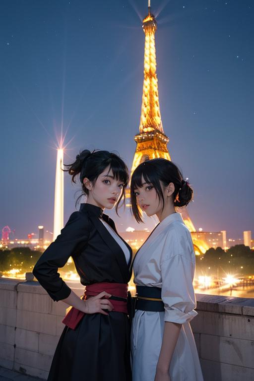 09938-452333321-multiple girls, multiple shinobi, black hair, eiffel tower, night sky,.png